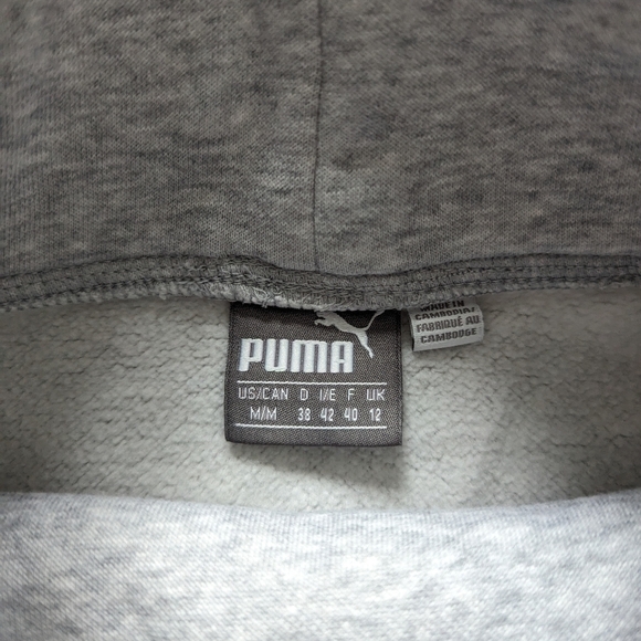 Puma silver gray turtleneck sweatshirt women's Medium - Picture 7 of 11